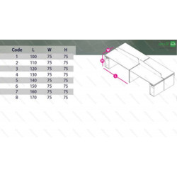 میز کار گروهی کد 4516